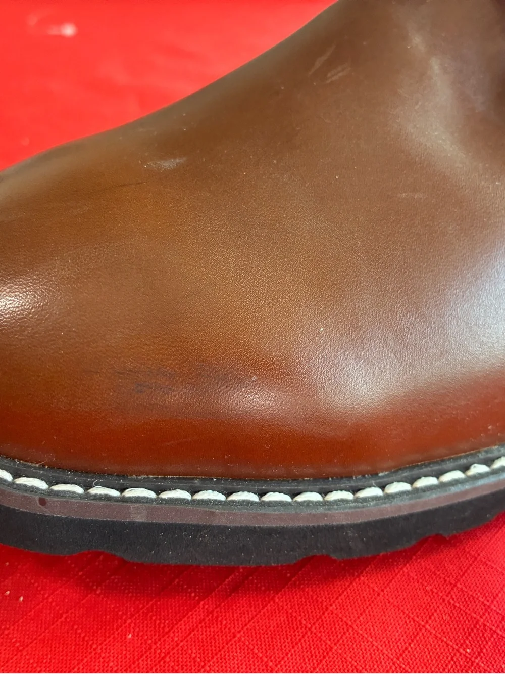 Men Propet FindleyTan Full Grain Leather Chukka Boots Size 10 5E New Retail $186